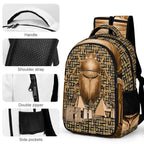 Nubia Scarab Casual Backpack (Black) (6 Colors Available) - Conscious Apparel Store