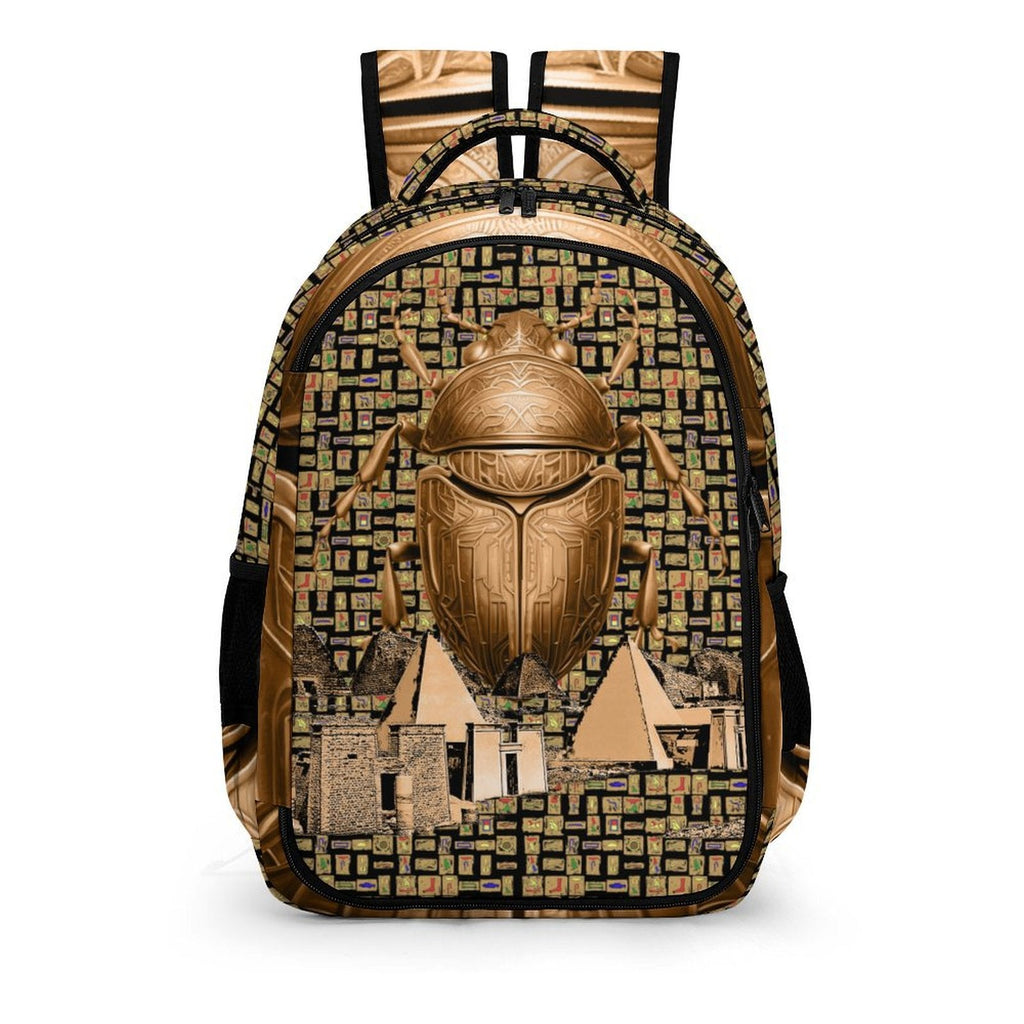 Nubia Scarab Casual Backpack (Black) (6 Colors Available) - Conscious Apparel Store