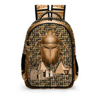 Nubia Scarab Casual Backpack (Black) (6 Colors Available) - Conscious Apparel Store