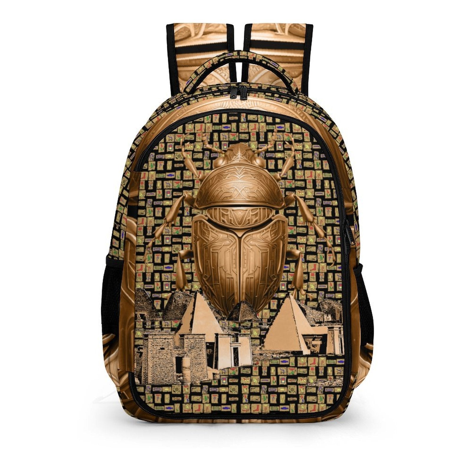 Nubia Scarab Casual Backpack (Black) (6 Colors Available) - Conscious Apparel Store