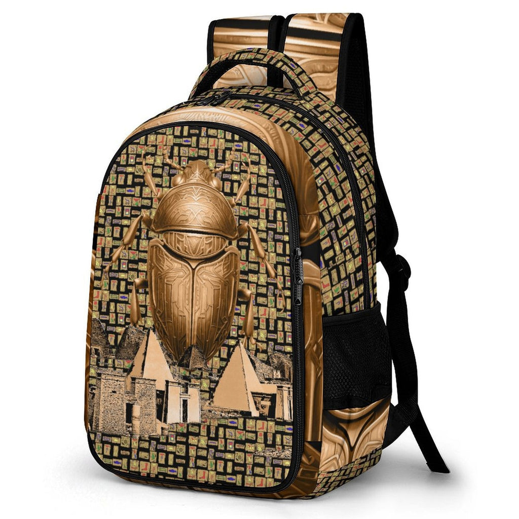 Nubia Scarab Casual Backpack (Black) (6 Colors Available) - Conscious Apparel Store