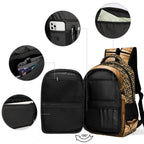Nubia Scarab Casual Backpack (Black) (6 Colors Available) - Conscious Apparel Store