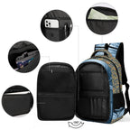 Nubia Scarab Casual Backpack (Blue) (6 Colors Available) - Conscious Apparel Store