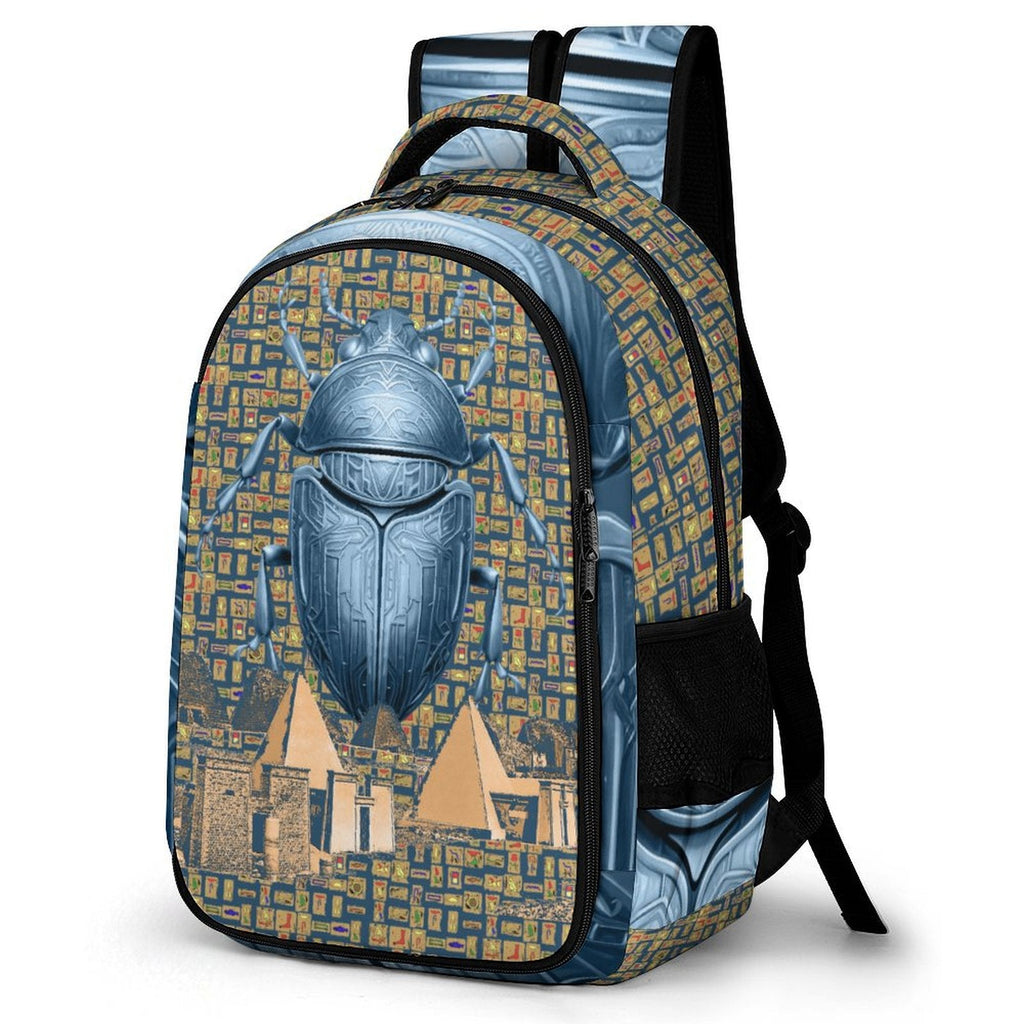 Nubia Scarab Casual Backpack (Blue) (6 Colors Available) - Conscious Apparel Store