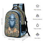Nubia Scarab Casual Backpack (Blue) (6 Colors Available) - Conscious Apparel Store