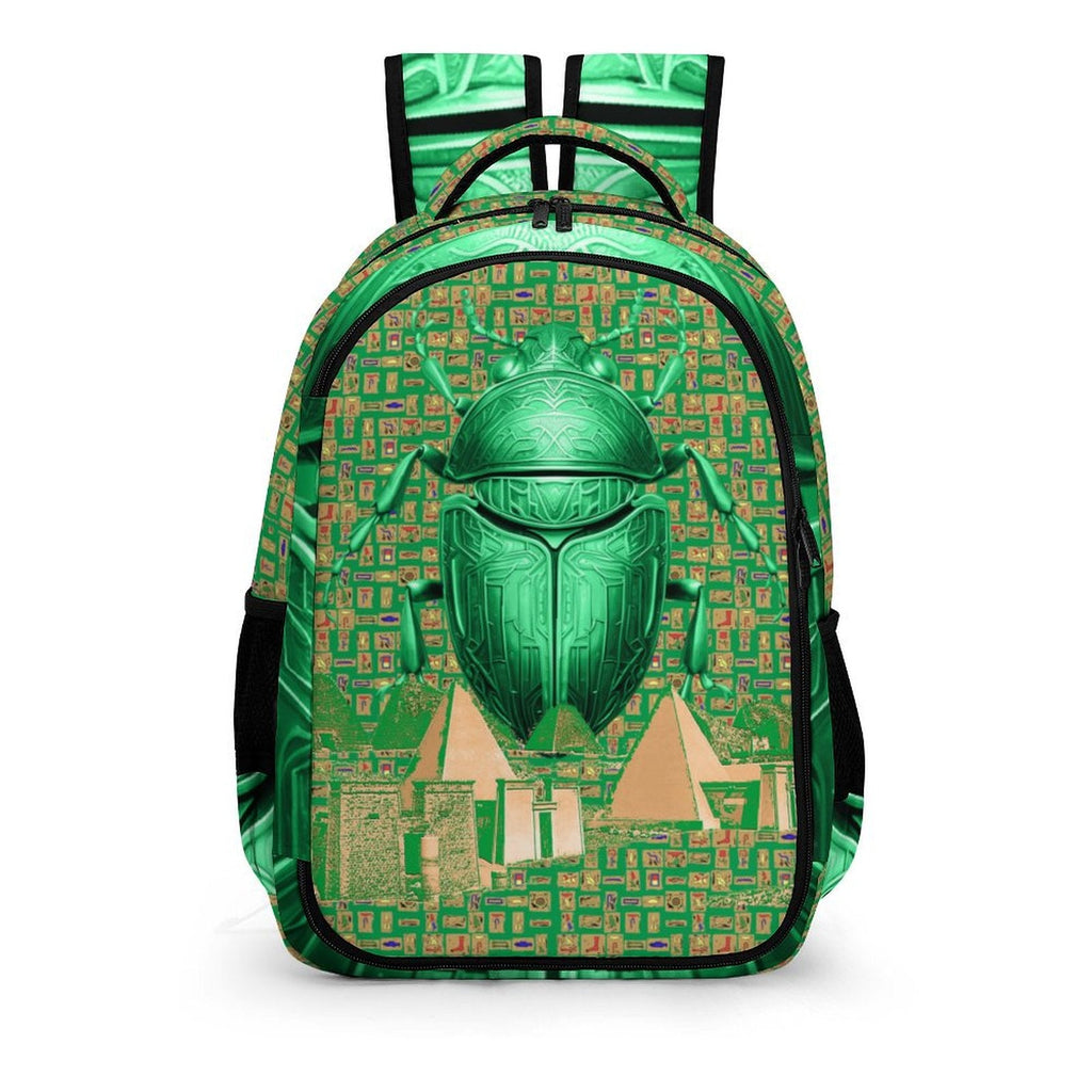 Nubia Scarab Casual Backpack (Green) (6 Colors Available) - Conscious Apparel Store