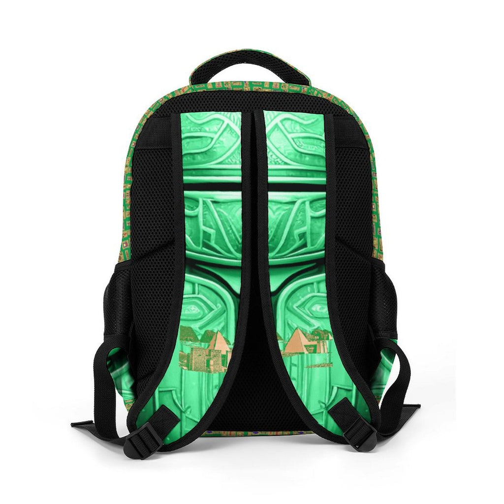 Nubia Scarab Casual Backpack (Green) (6 Colors Available) - Conscious Apparel Store
