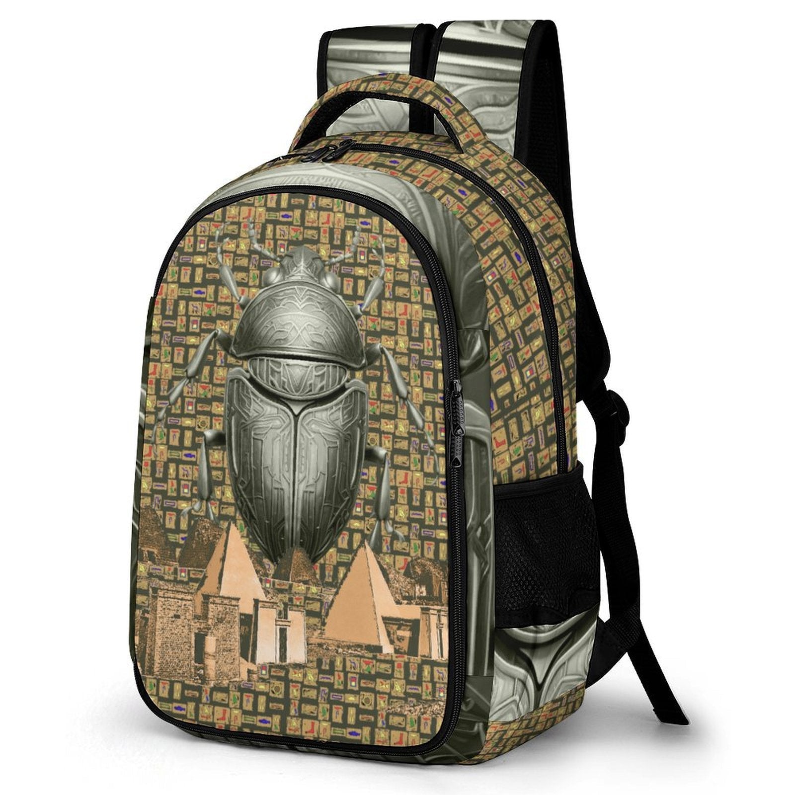 Nubia Scarab Casual Backpack (Olive) (6 Colors Available) - Conscious Apparel Store