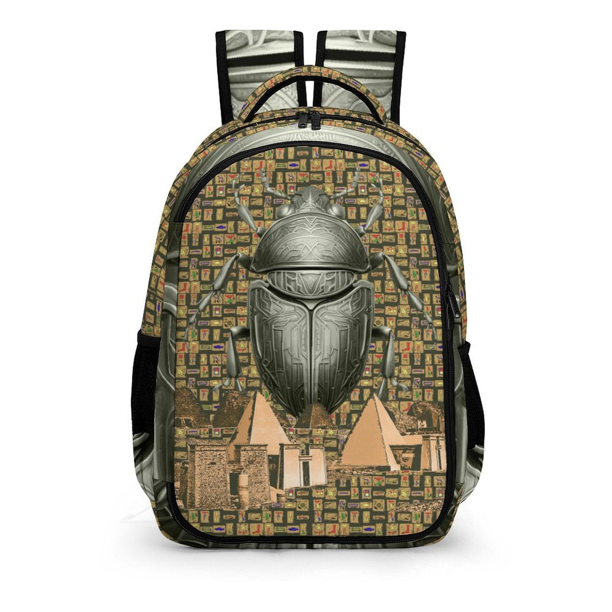 Nubia Scarab Casual Backpack (Olive) (6 Colors Available) - Conscious Apparel Store