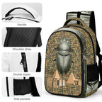 Nubia Scarab Casual Backpack (Olive) (6 Colors Available) - Conscious Apparel Store