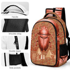 Nubia Scarab Casual Backpack (Red-Rust) (6 Colors Available) - Conscious Apparel Store