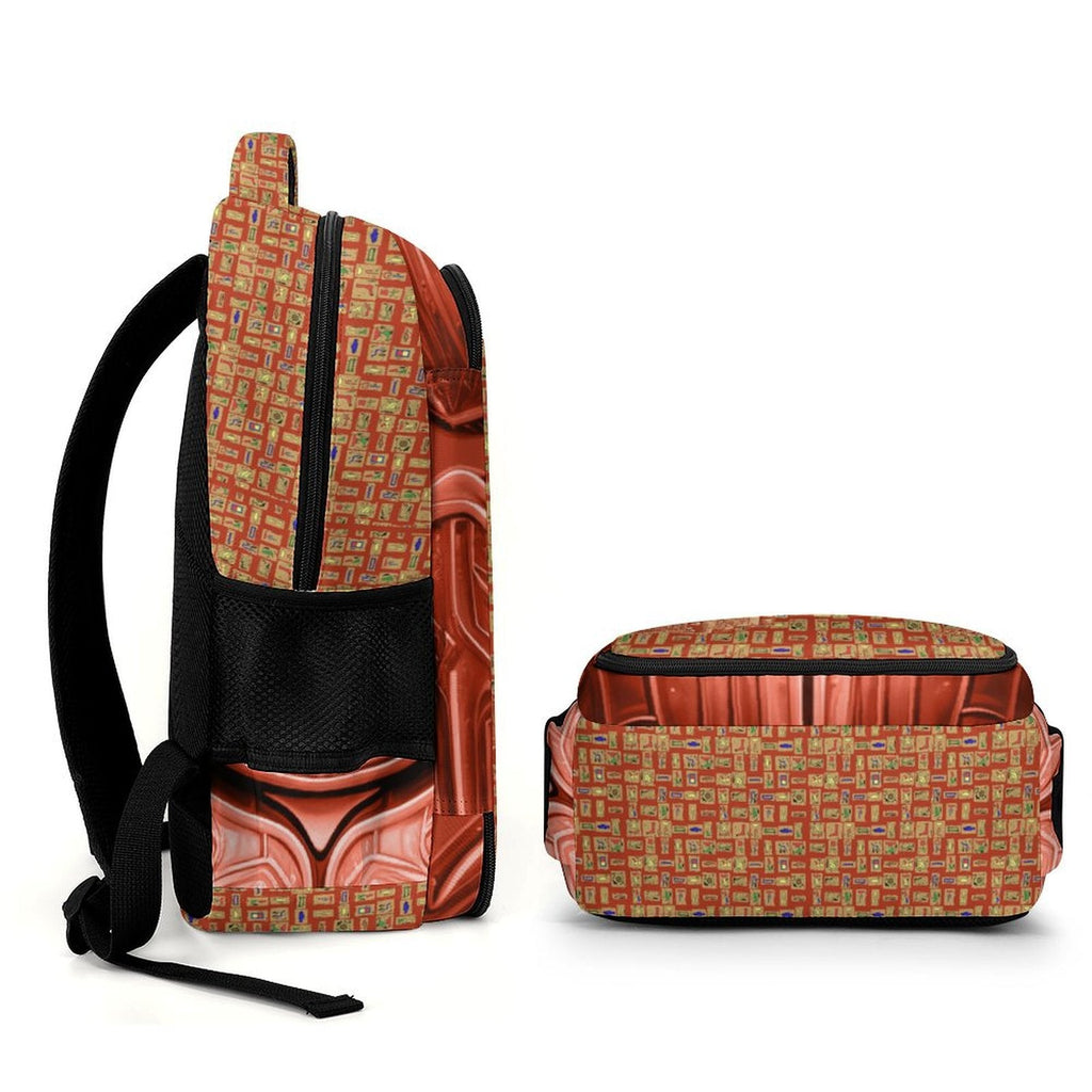 Nubia Scarab Casual Backpack (Red-Rust) (6 Colors Available) - Conscious Apparel Store