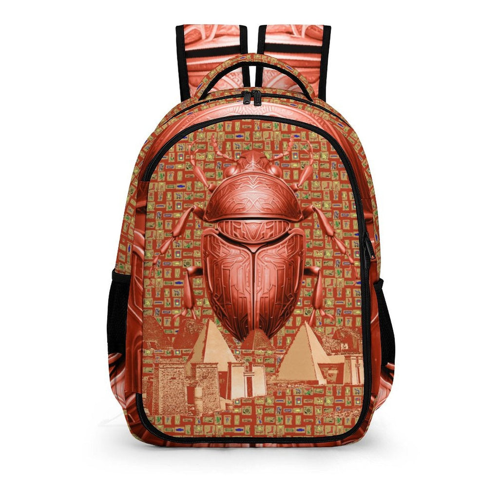 Nubia Scarab Casual Backpack (Red-Rust) (6 Colors Available) - Conscious Apparel Store