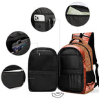 Nubia Scarab Casual Backpack (Red-Rust) (6 Colors Available) - Conscious Apparel Store