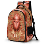 Nubia Scarab Casual Backpack (Red-Rust) (6 Colors Available) - Conscious Apparel Store
