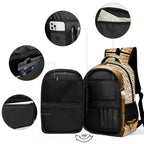 Nubia Scarab Casual Backpack (White) (6 Colors Available) - Conscious Apparel Store