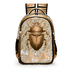 Nubia Scarab Casual Backpack (White) (6 Colors Available) - Conscious Apparel Store