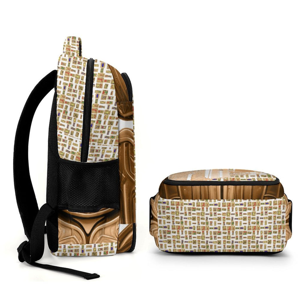 Nubia Scarab Casual Backpack (White) (6 Colors Available) - Conscious Apparel Store
