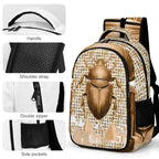 Nubia Scarab Casual Backpack (White) (6 Colors Available) - Conscious Apparel Store