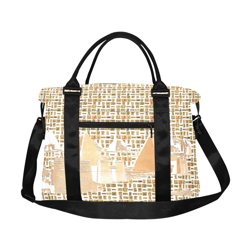 Nubia (White) Large Capacity Duffle Bag (6 Colors Available) - Conscious Apparel Store