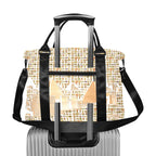 Nubia (White) Large Capacity Duffle Bag (6 Colors Available) - Conscious Apparel Store