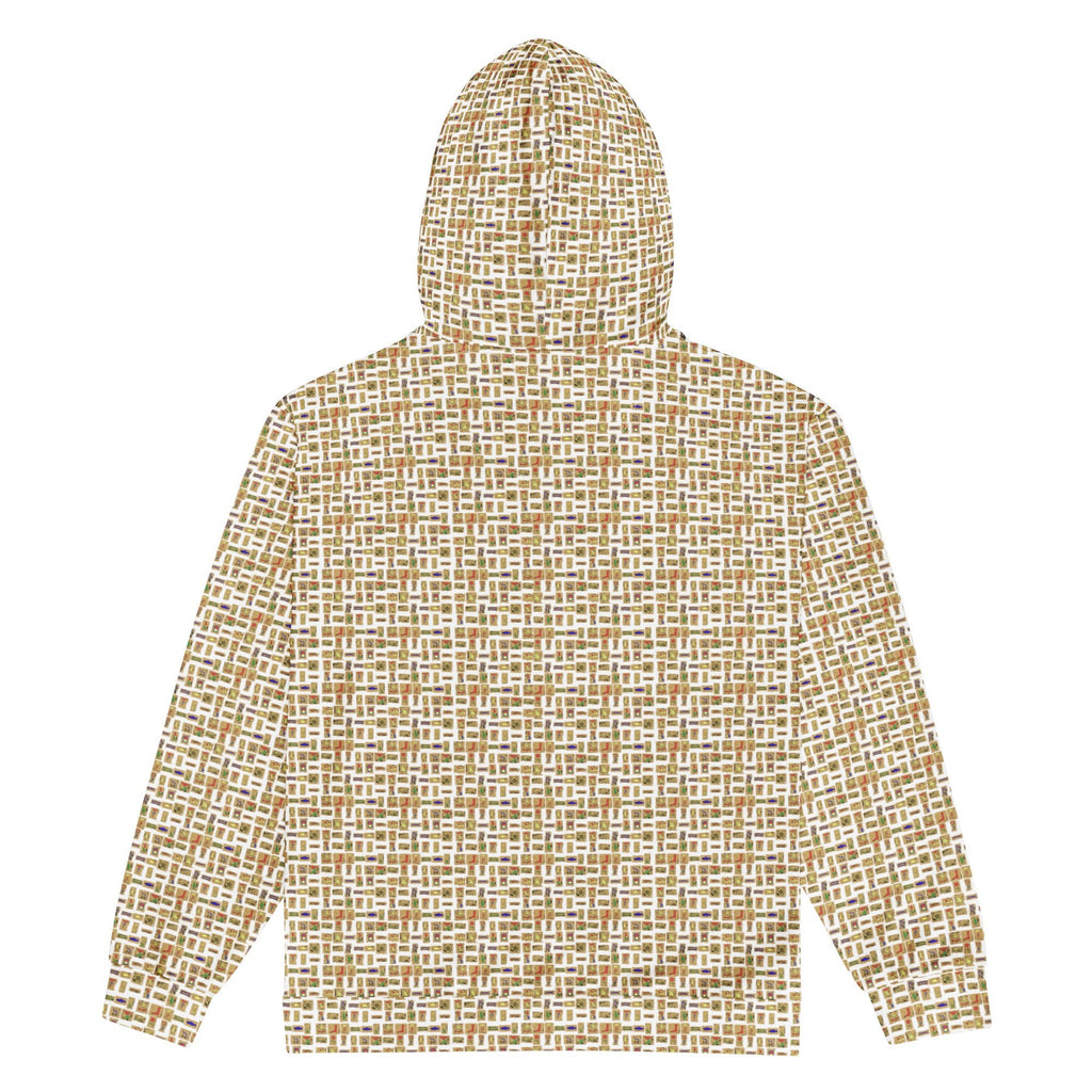 Nubia (white) Unisex zip hoodie (6Colors Available) - Conscious Apparel Store