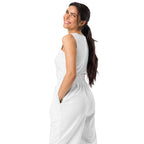 Nubia White Wide-leg joggers - Conscious Apparel Store