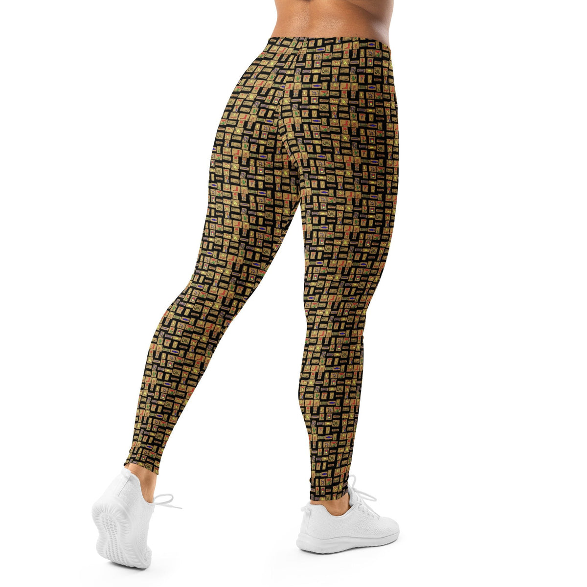 Nubian (Black) Leggings (6 Colors Available) - Conscious Apparel Store