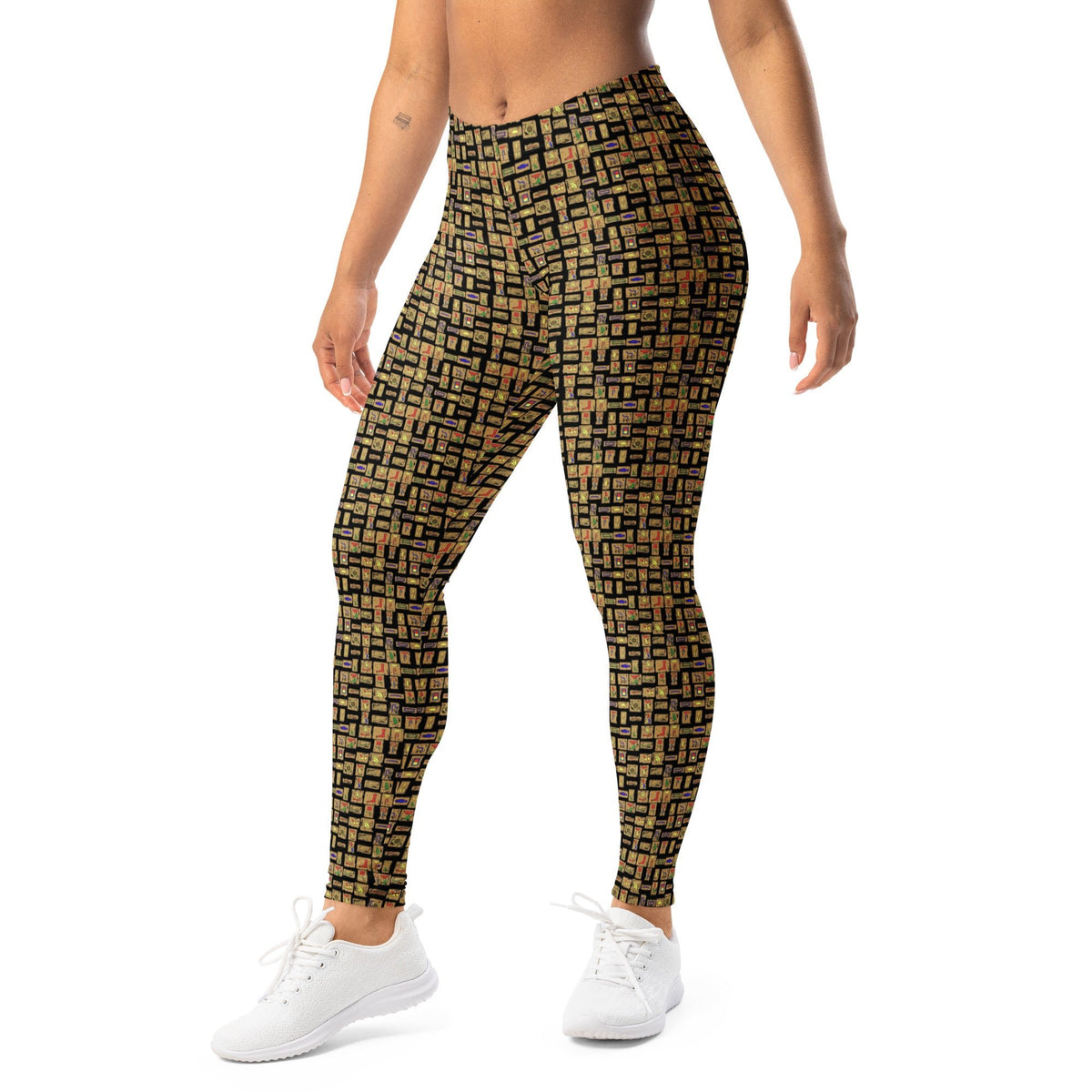 Nubian (Black) Leggings (6 Colors Available) - Conscious Apparel Store