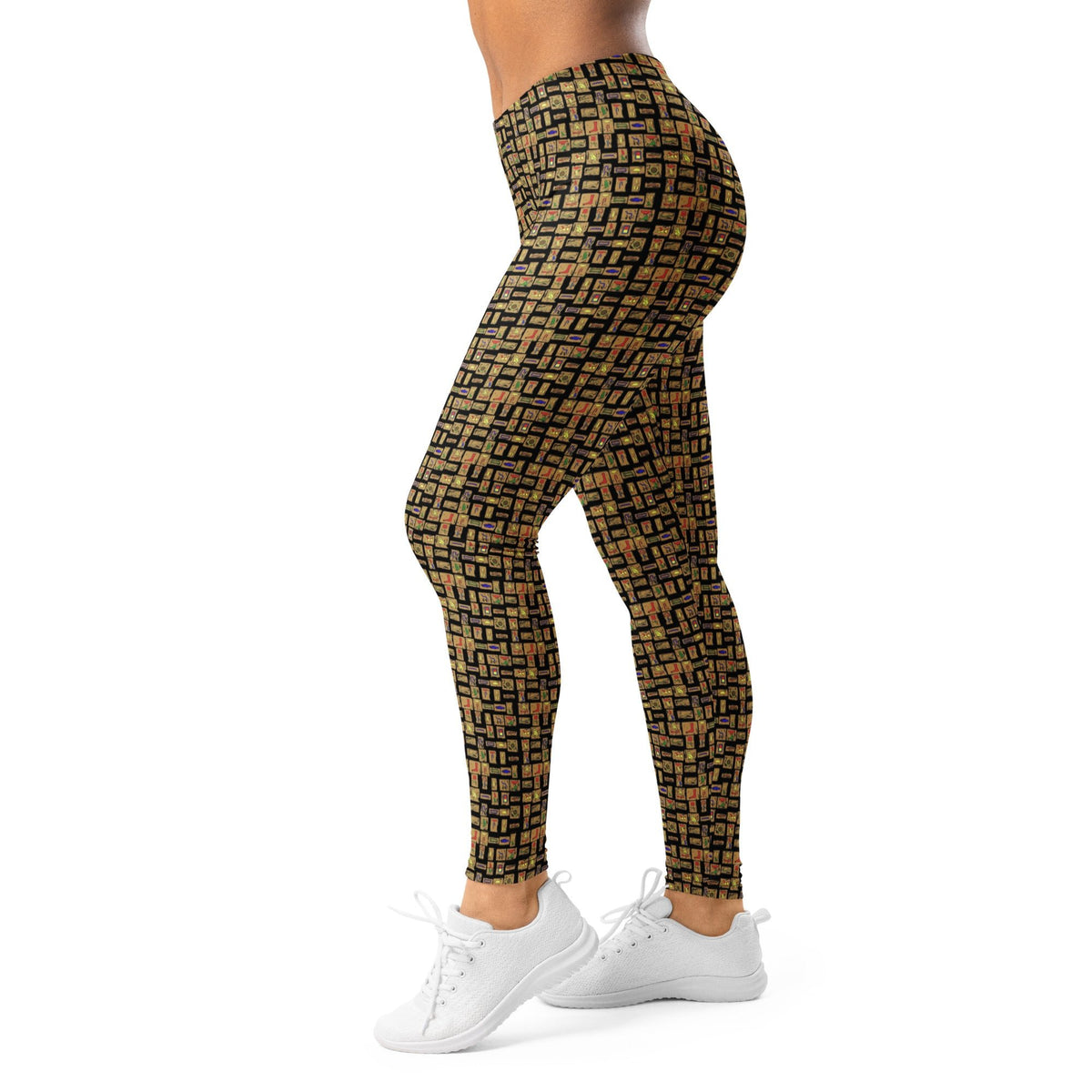 Nubian (Black) Leggings (6 Colors Available) - Conscious Apparel Store