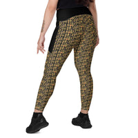 Nubian (Black) Leggings with pockets (6 Colors Available) - Conscious Apparel Store