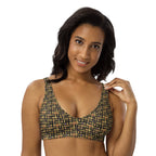 Nubian (Black) padded bikini top (6 Colors Available) - Conscious Apparel Store