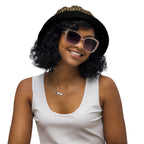 Nubian (Black) Reversible bucket hat (6 Colors Available) - Conscious Apparel Store