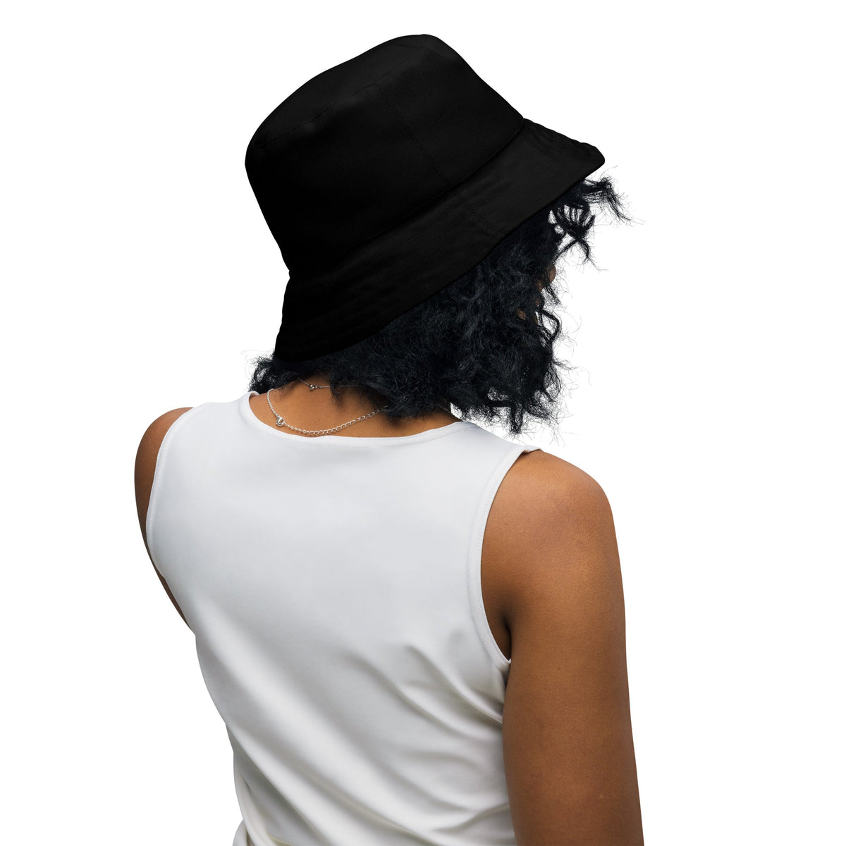 Nubian (Black) Reversible bucket hat (6 Colors Available) - Conscious Apparel Store
