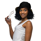 Nubian (Black) Reversible bucket hat (6 Colors Available) - Conscious Apparel Store