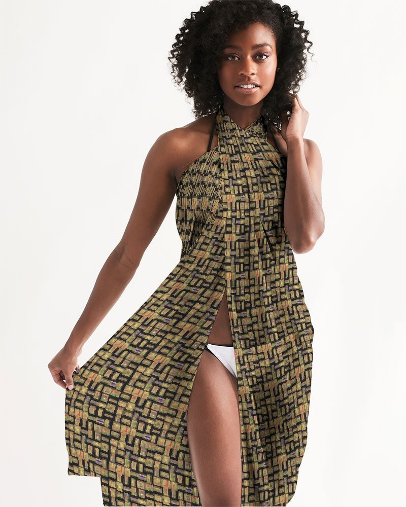 Nubian (Black) Swim Cover Up (6 Colors Available) - Conscious Apparel Store