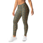 Nubian (Blue) Leggings (6 Colors Available) - Conscious Apparel Store