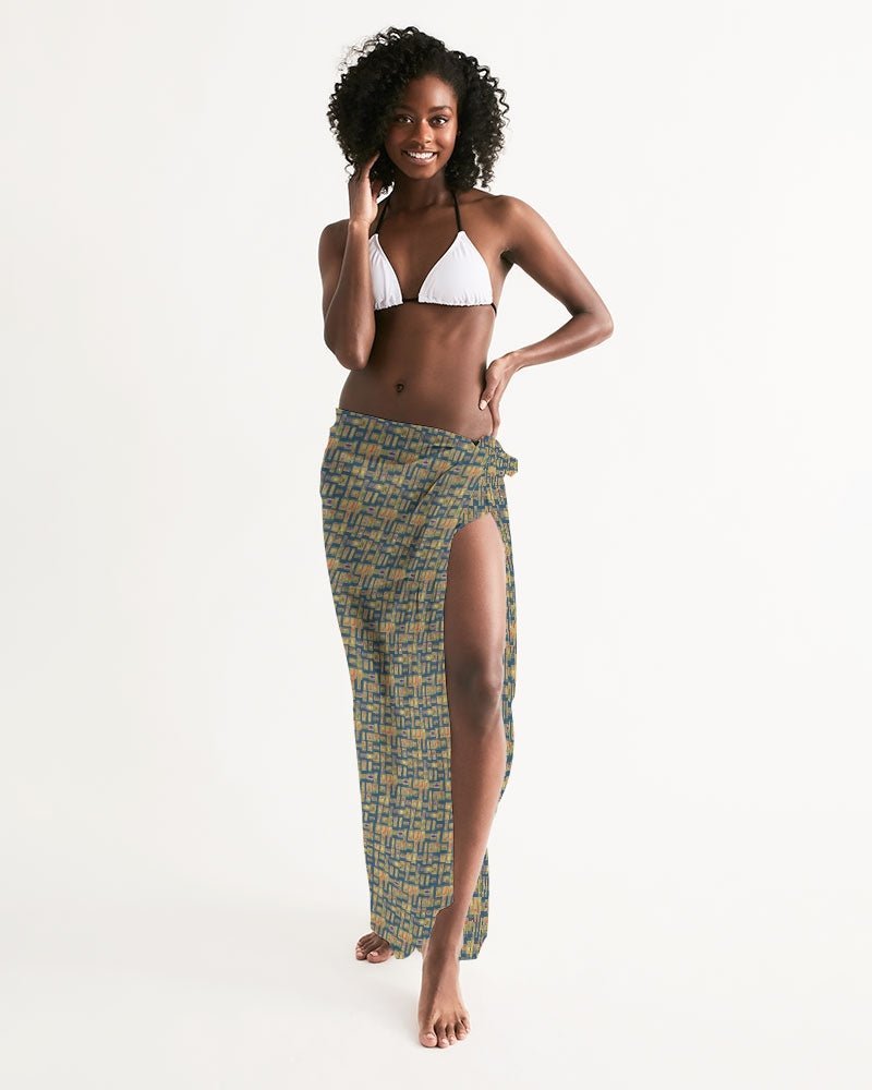 Nubian (Blue) Swim Cover Up (6 Colors Available) - Conscious Apparel Store