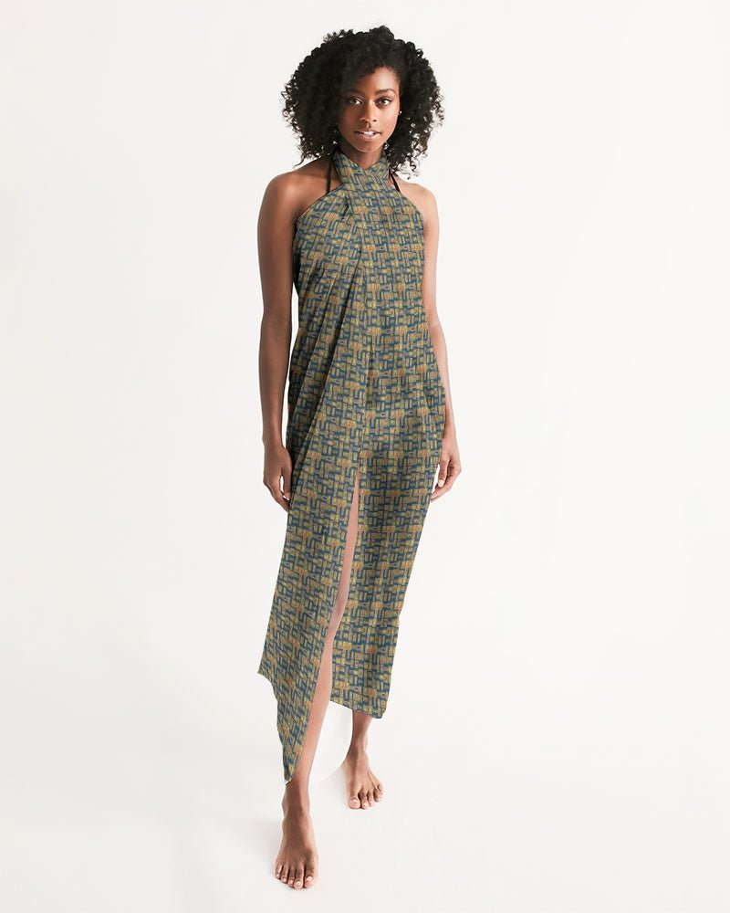 Nubian (Blue) Swim Cover Up (6 Colors Available) - Conscious Apparel Store