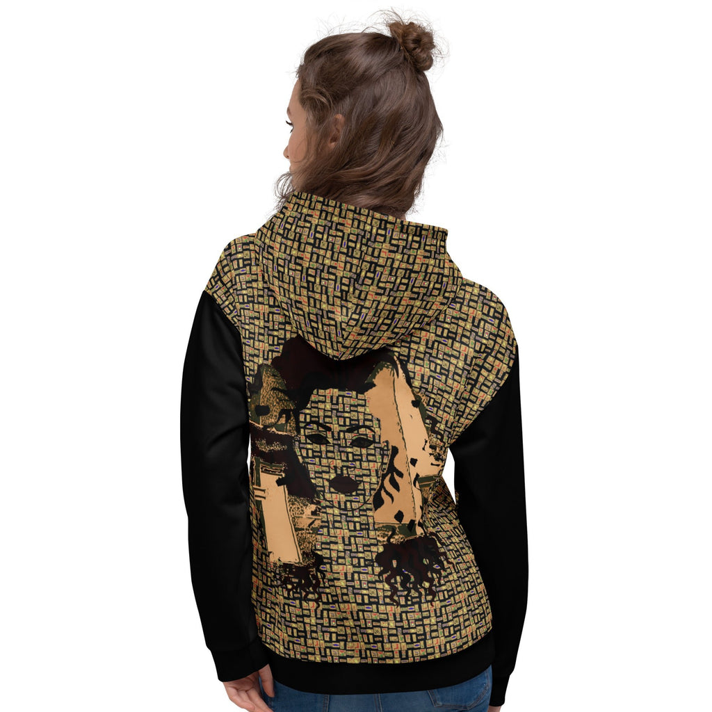 Nubian Girl (Black) Unisex Pullover Hoodie (6 Colors Available) - Conscious Apparel Store