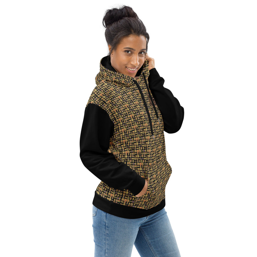 Nubian Girl (Black) Unisex Pullover Hoodie (6 Colors Available) - Conscious Apparel Store