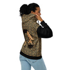 Nubian Girl (Black) Unisex zip hoodie (6 Colors Available) - Conscious Apparel Store