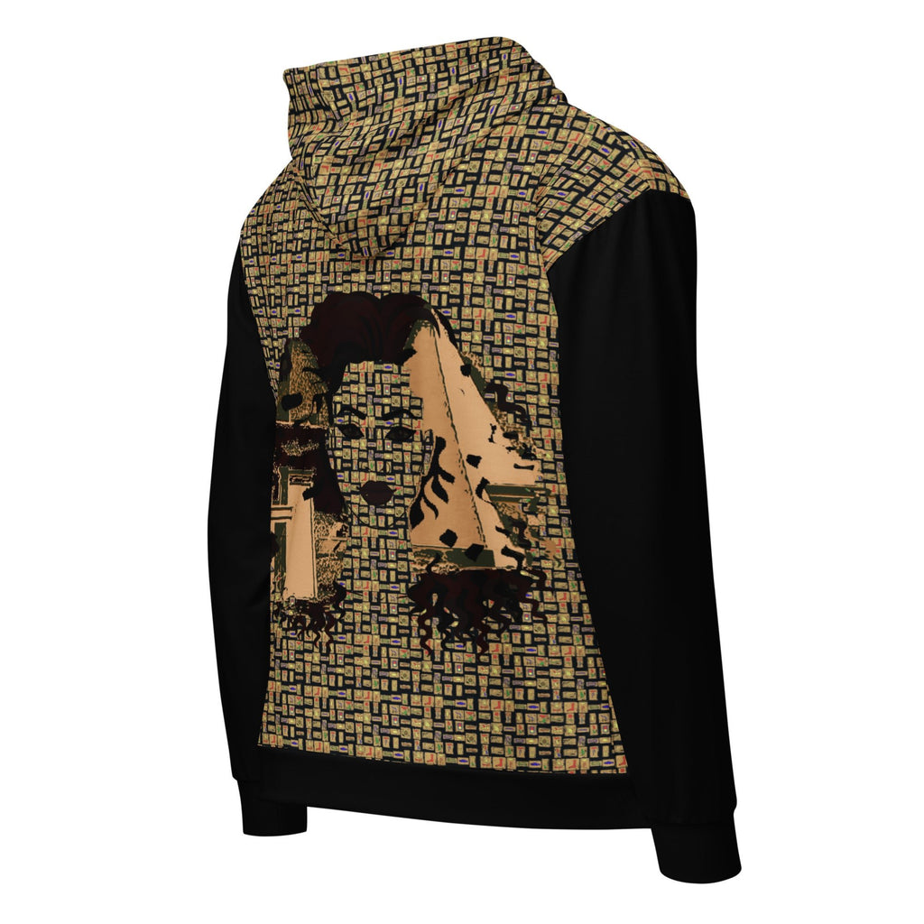 Nubian Girl (Black) Unisex zip hoodie (6 Colors Available) - Conscious Apparel Store