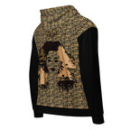 Nubian Girl (Black) Unisex zip hoodie (6 Colors Available) - Conscious Apparel Store