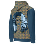 Nubian Girl (Blue) Unisex Pullover Hoodie (6 Colors Available) - Conscious Apparel Store