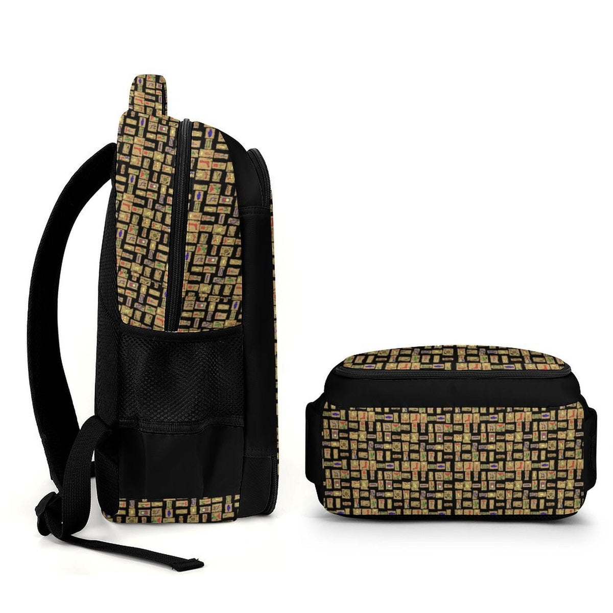 Nubian Girl Casual Backpack (Black) (6Colors Available) - Conscious Apparel Store