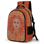 Nubian Girl Casual Backpack (Red-Rust) (6Colors Available) - Conscious Apparel Store