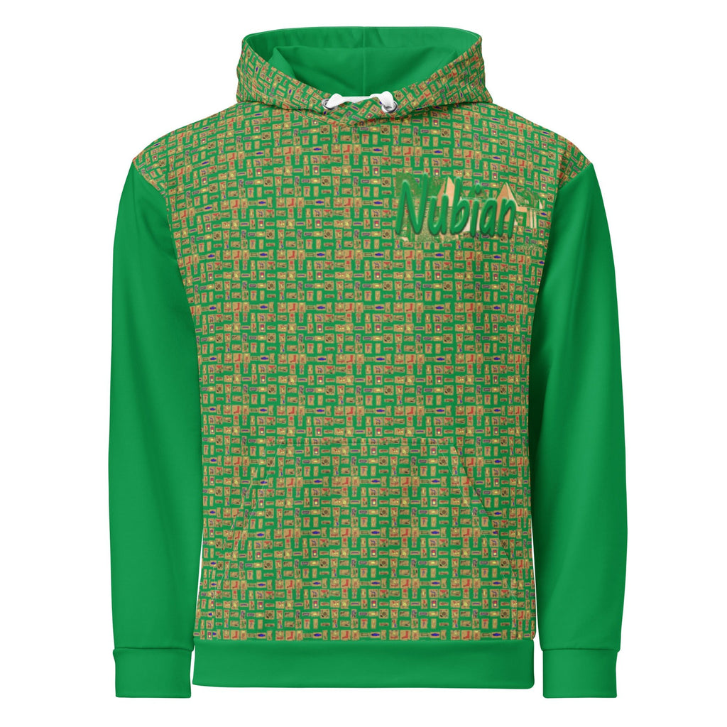 Nubian Girl (Green) Unisex Pullover Hoodie (6 Colors Available) - Conscious Apparel Store