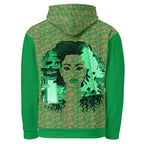 Nubian Girl (Green) Unisex Pullover Hoodie (6 Colors Available) - Conscious Apparel Store