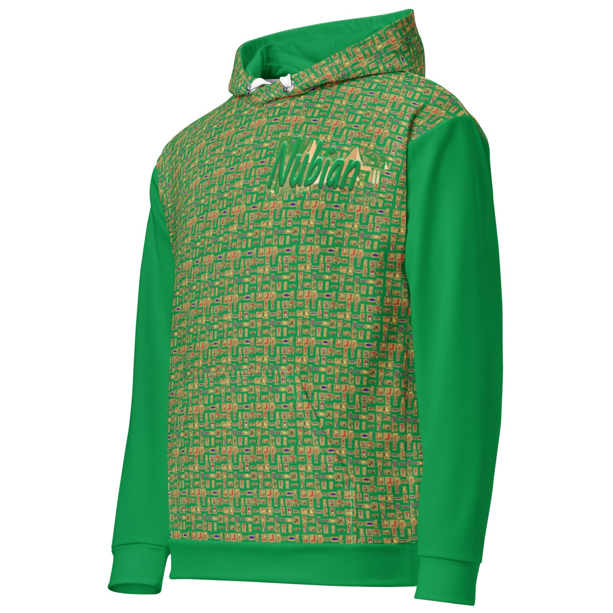 Nubian Girl (Green) Unisex Pullover Hoodie (6 Colors Available) - Conscious Apparel Store